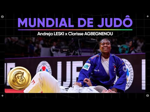 MUNDIAL DE JUDÔ – FINAL PESO MEIO-MÉDIO (63KG) FEMININO – LESKI x AGBEGNENOU