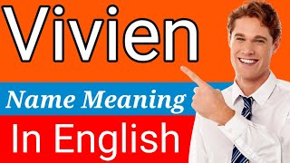 Vivien Name Meaning In English | Meaning Of Name Vivien | What Does The Name Vivien Mean | Christian