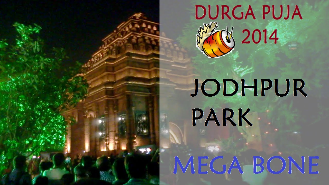 Durga Puja 2014 Jodhpur Park YouTube