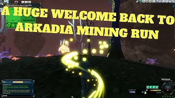 A HUGE Welcome Back to Arkadia Underground With an Amped Mining Run | Entropia Universe