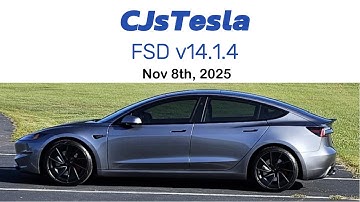 Tesla FSD v14.1.4 Fails No Left Turn