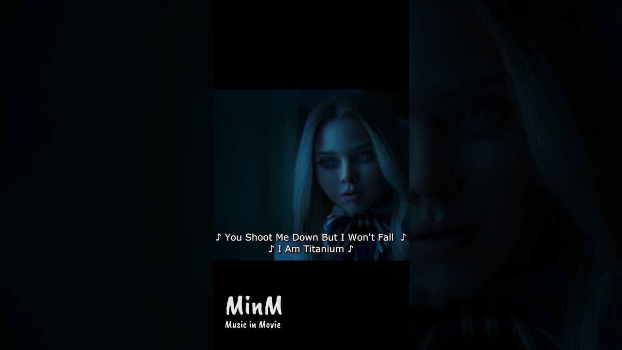 M3gan  Singing Titanium | M3gan singing to Cady | M3gan Lullaby | M3GAN Movie 2022