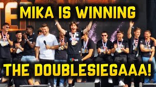 MIKA IS WINNING THE DOUBLESIEGAAA! | DOUBLESIEGER-Feier SK Sturm Graz am Grazer Hauptplatz - Teil 2