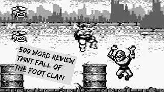 Teenage Mutant Ninja Turtles: Fall of the Foot Clan (Game Boy / Nintendo Switch) Review
