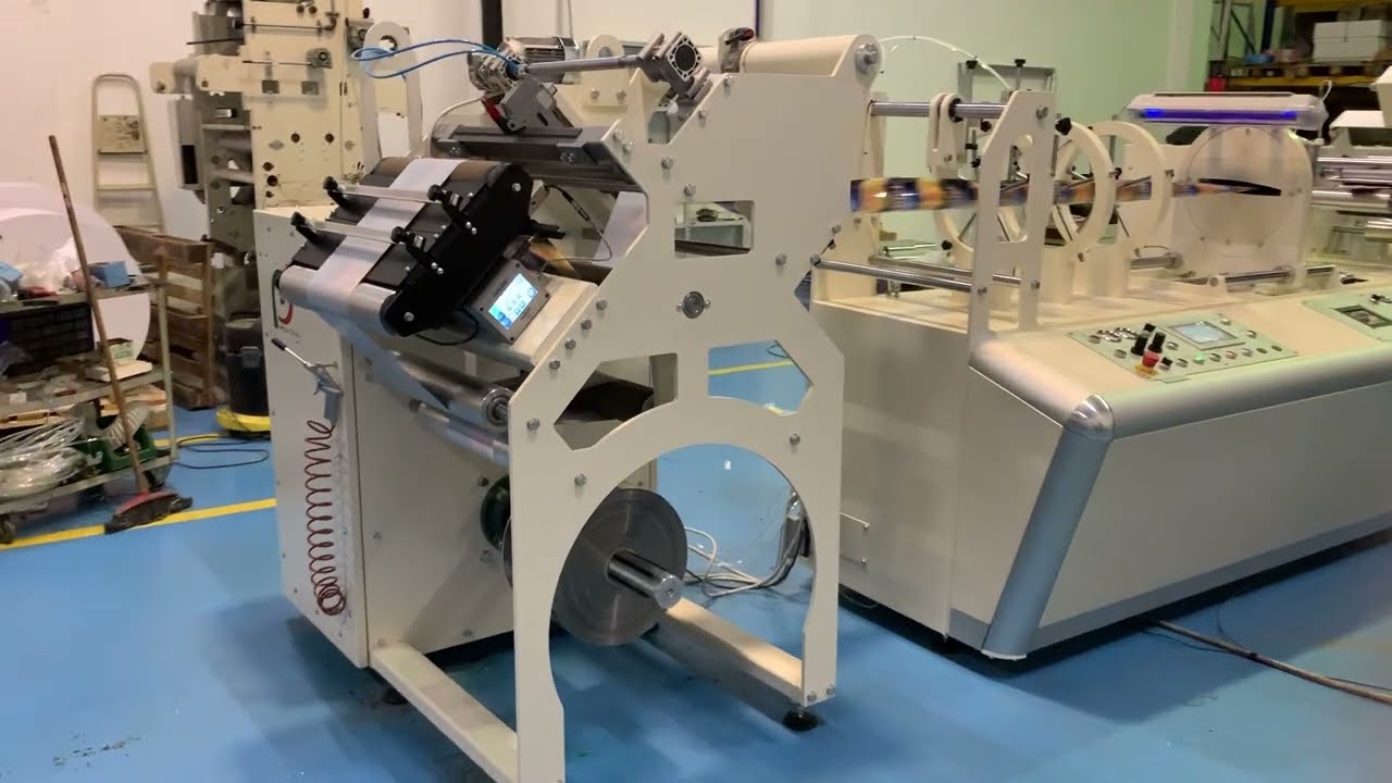 SHRINK LABEL SEAMING MACHINE: 