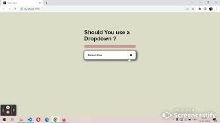 DropDown menu project