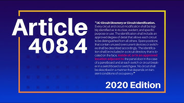 2020 NEC Course Sample Video