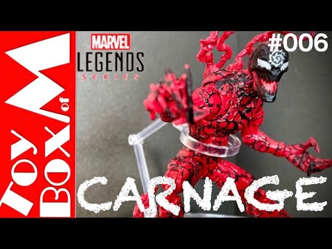 【即日発送】マーベルレジェンド カーネイジ 実写版 Amazon.co.jp: ハズブロ（Hasbro）MARVEL マーベルレジェンド