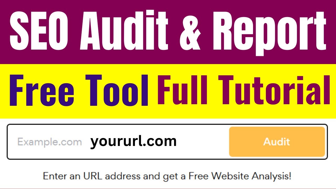 How to Do SEO Audit of Website | Learn to Perfect SEO Audit Free in ...