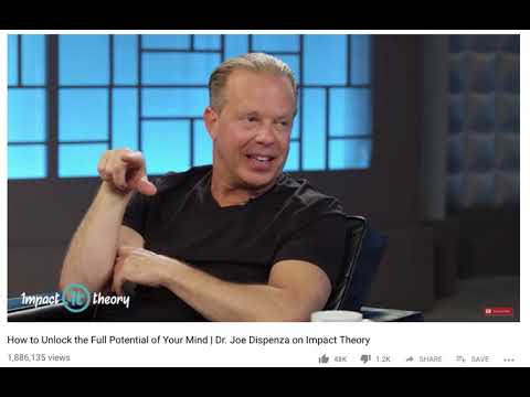 Can our Thoughts Make us SICK? Dr Joe Dispenza on   Impact theory clip