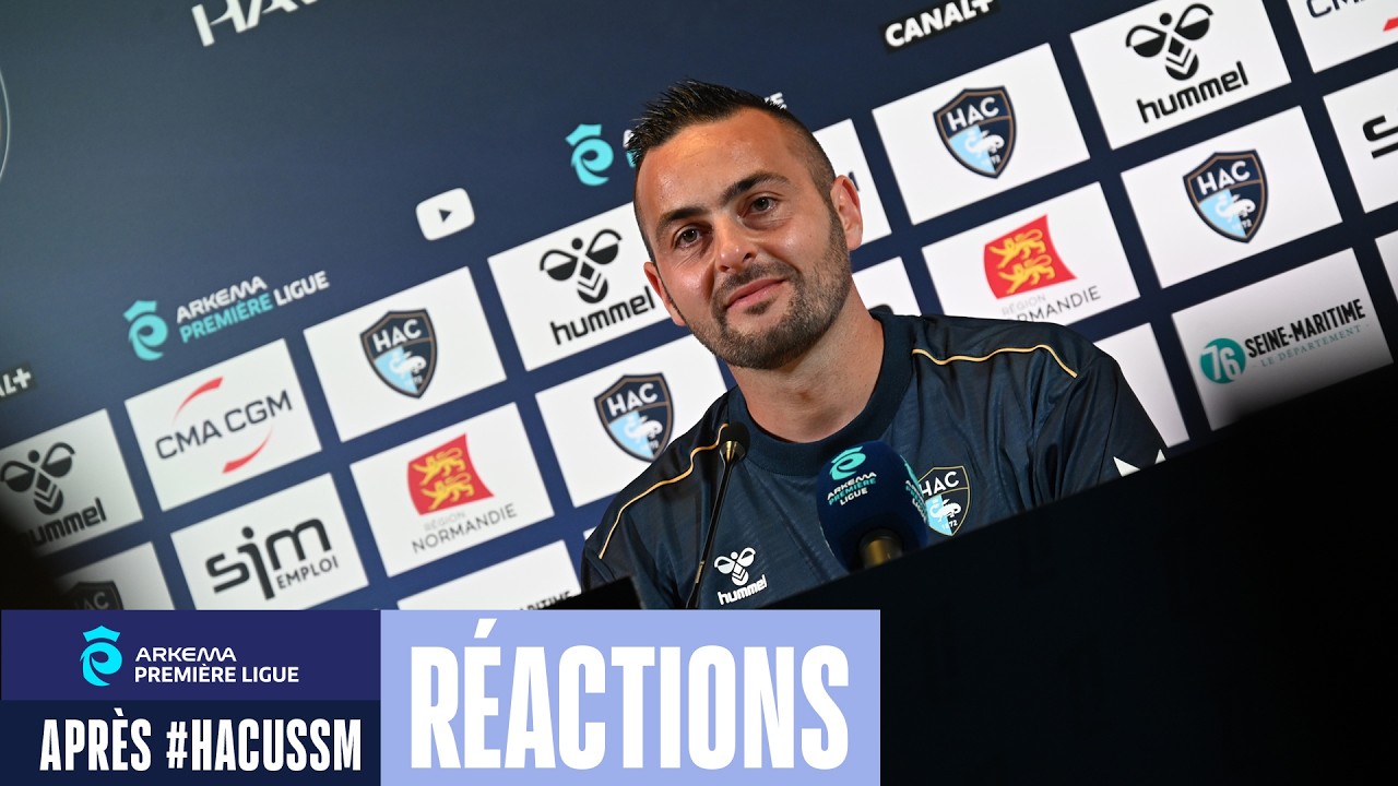 💬  Féminines / Après HAC - US Saint-Malo (2-0), réactions de Maxime Di Liberto