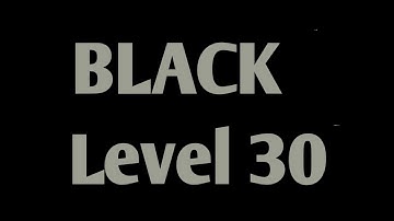 Black Level 30 Full Walkthrough Gameplay Android By Barte Bonte IOS BLACK Puzzle Game
