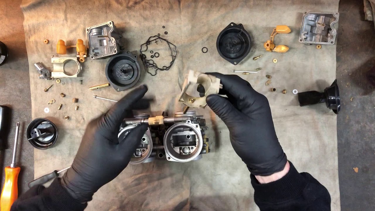 Сборка карбюратора Ducati Mikuni, часть 1