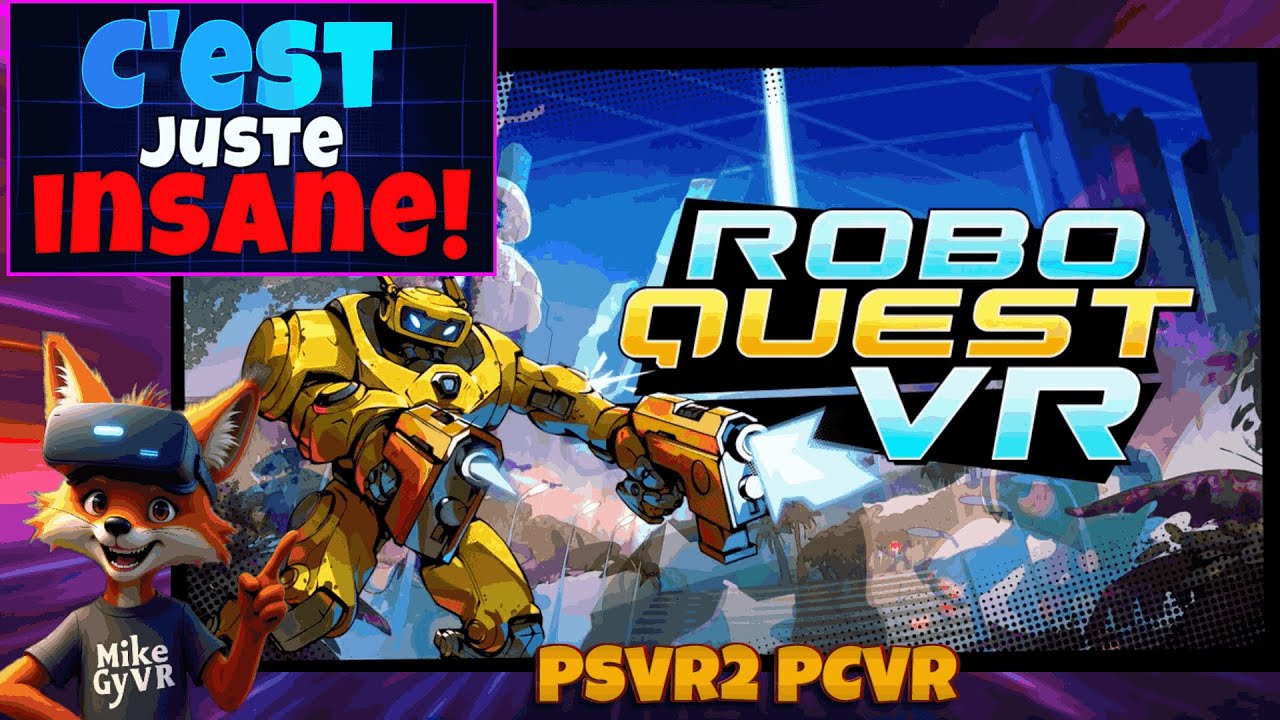 Roboquest VR est BEAUCOUP trop fun… et complètement addictif ! (PSVR2/PCVR)