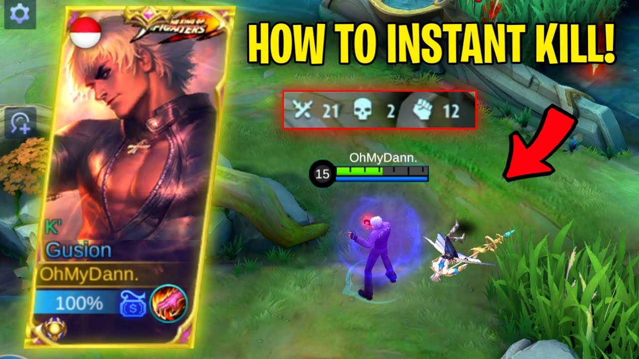Gusion Insane Gameplay?! How To Instant Kill! Gusion Gameplay Part #5 - Mobile Legends