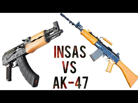 Ak 47 Vs INSAS Rifle - Rifle Technology