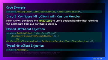 How to Reconfigure the Certificate of a Singleton HttpClient in ASP.NET Core