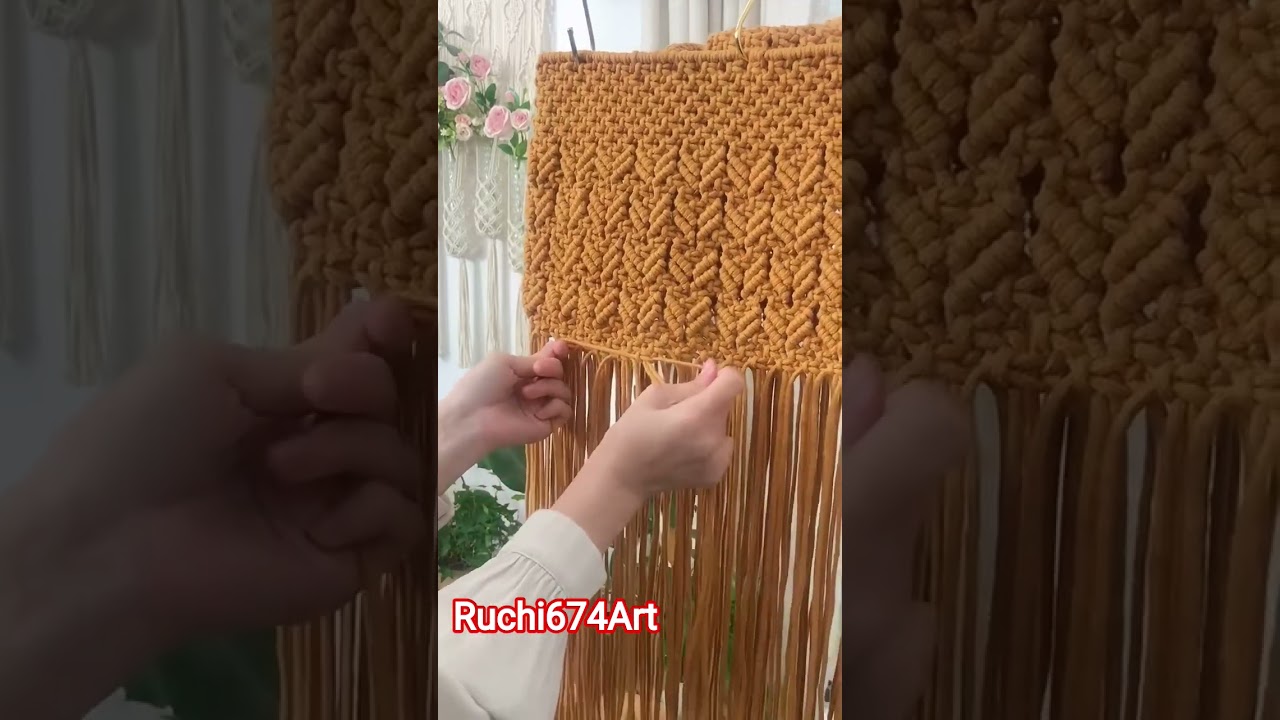 Colorful Macramé Bag | Handmade with Love & Style"