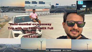Delhi to mumbai by car delhimumbaiexpressway se13hrs me maza agya #delhimumbaiexpressway #expressway