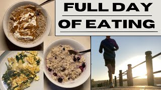 Full Day Of Eating Whilst Training For A Marathon | MARATHON PREP Ep.1