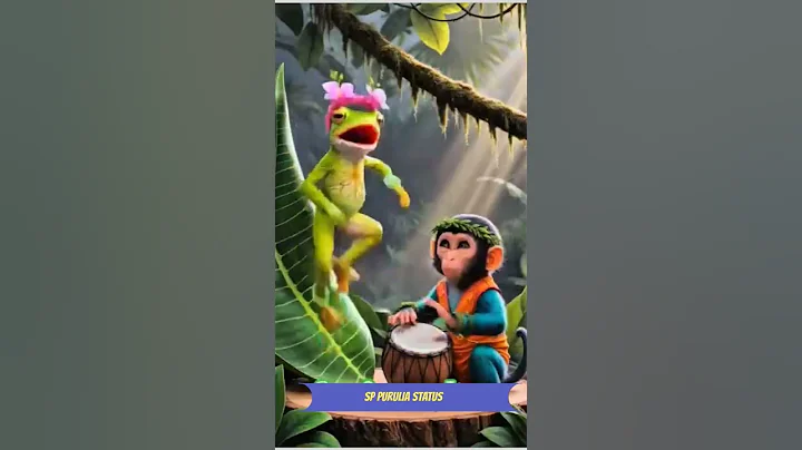 Frog Dance or Jump #cartoon #frogdance #animation #dancemoves #funny #animaldance #cute #moana