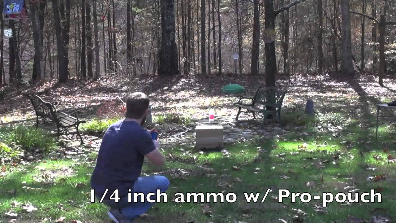Pocket Shot Vs. Megaboom Target