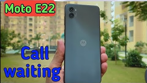 how to set call waiting in Moto E22, Moto E22 call waiting settings kaise kare,