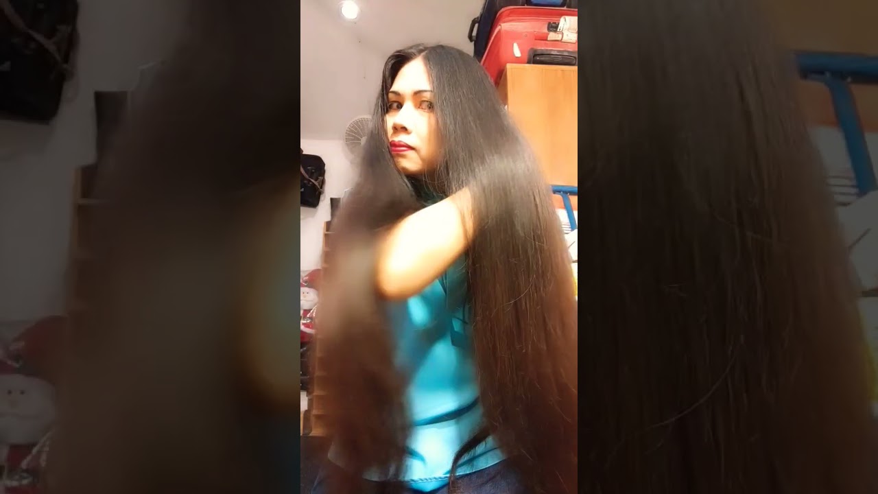 I keep it long because I love the way it feels.