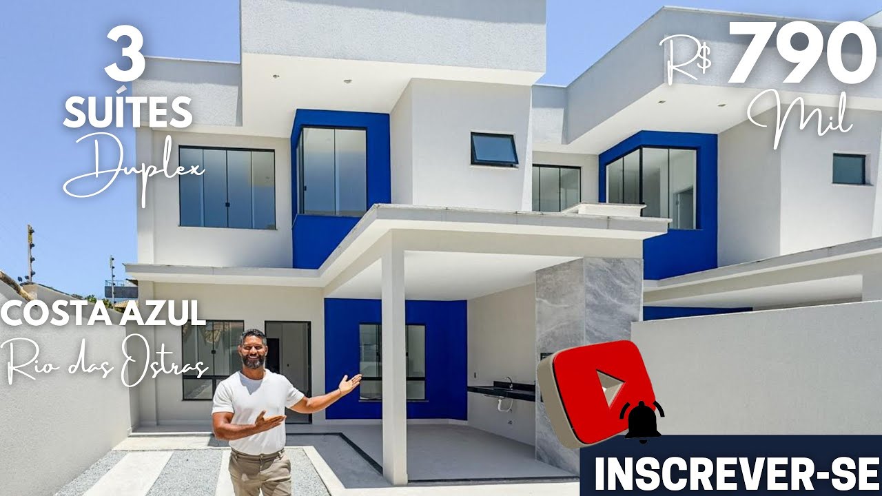 ALTO PADRÃO EM COSTA AZUL - RIO DAS OSTRAS/RJ