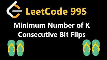 Minimum Number of K Consecutive Bit Flips - Leetcode 995 - Python