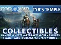 God of War - Tyr's Temple All Collectible Locations (Ravens, Chests, Artefacts, Shrines) - 100% God of War - Tyr's Temple All Collectible Locations (Ravens, Chests, Artefacts, Shrines) - 100%