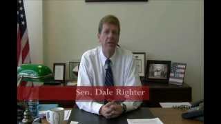 Sen. Dale Righter's 2 Minute Drill (3-8-12)