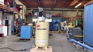 Ingersoll Rand 7.5 HP Piston Reciprocating Air Compressor with 80 Gallon Tank