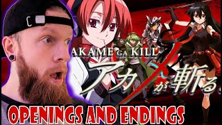 Akame Ga Kill Opening and Ending Reaction