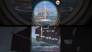 Komparasi Naval Fight 2 - Assassin's Creed Black Flag Resynced (SHORTS)
