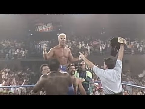 Sting S First Championship Win At Great American Bash 1990