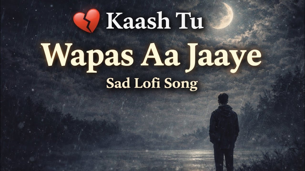 Kaash Tu Wapas Aa Jaaye 💔 | Very Sad Lofi Song | Heart Touching Love Story