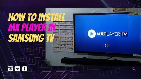2022-How to Install MX Player on Samsung Smart TV⚡️How to watch mx player video in Samsung Smart TV