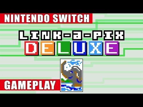 Link-a-Pix Deluxe Nintendo Switch Gameplay