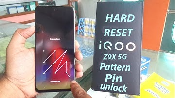 iQOO Z9x 5G Pattern and pin unlock and Hard reset 2024 Android 14