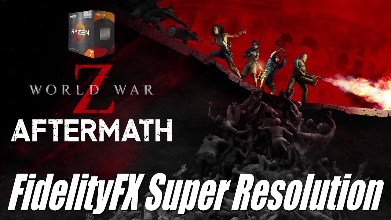 World War Z: Aftermath with no discrete graphics card (FidelityFX