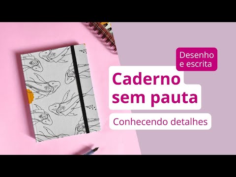 Caderno sem pauta | Conhecendo Detalhes | DeuCria