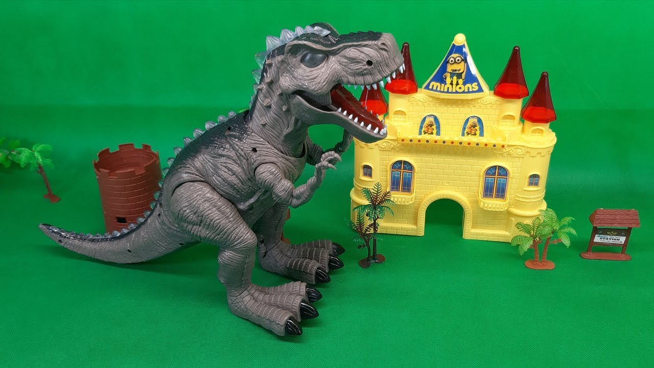 Dinosaur toy review Kingpes children's toys YouTube