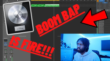 I MADE A BOOM BAP TYPE OF BEAT!!! | Making A Beatin Logic Pro X