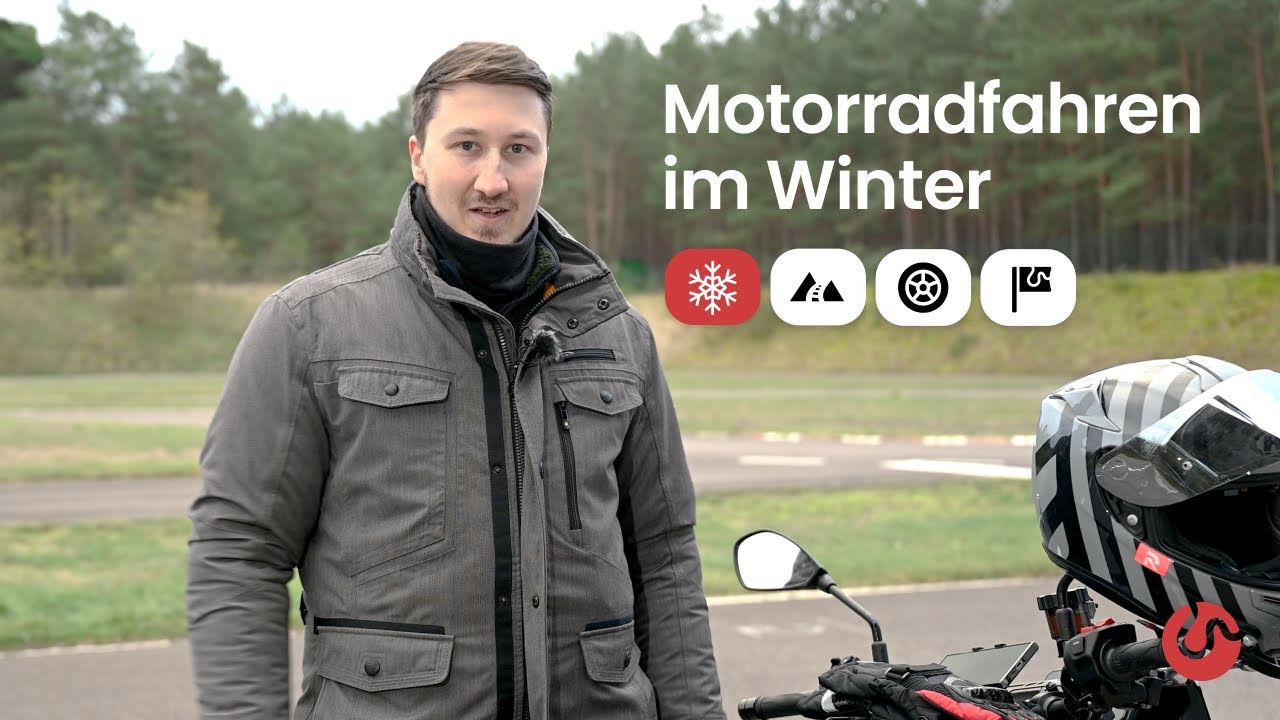 Motorradfahren im Winter: So bist du sicher unterwegs ❄️ | Training & Tipps