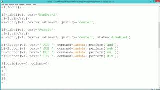 Python Program - Basic Calculator
