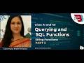 Class XI-XII IP/CS String functions in MySql