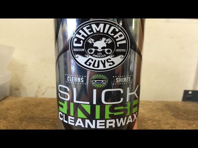 Chemical Guys SLICK FINISH CLEANER WAX LIGHT PAINT CLEANSER & BRILLIAN