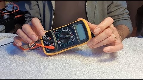 Multimeter (How and why I use one)
