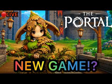 NEW ROBLOX MMO!? PLAYING THE PORTAL LIVE!!